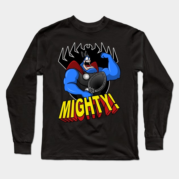 The Mighty Tick Long Sleeve T-Shirt by jayveezed